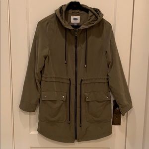 Old Navy army green utility jacket